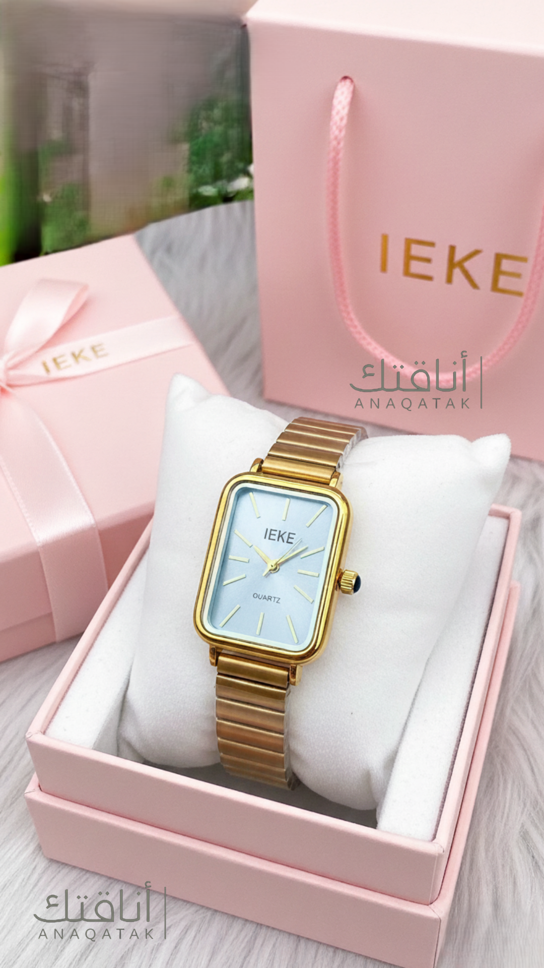 النسائية الفاخرة IEKE ساعة