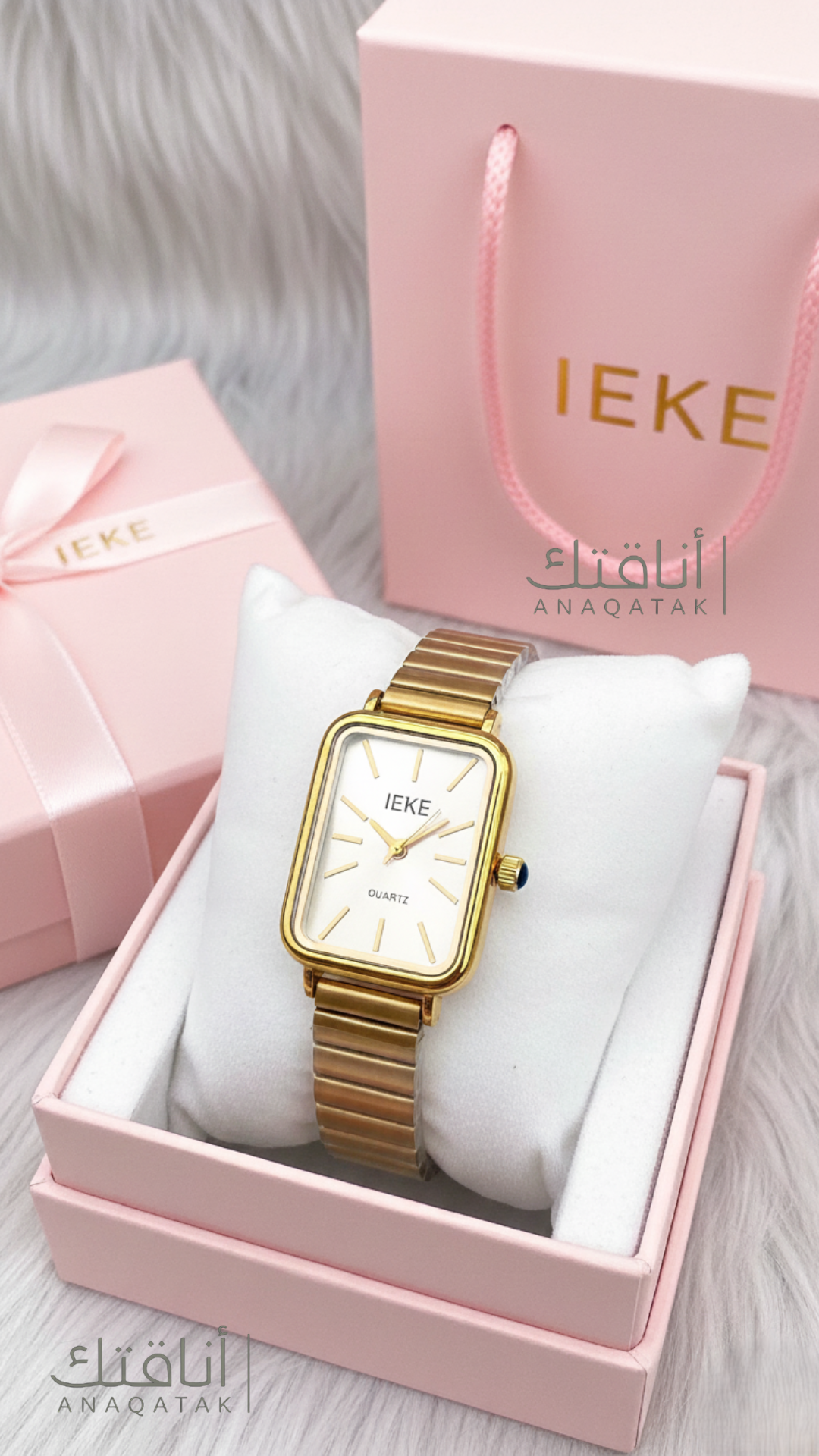 النسائية الفاخرة IEKE ساعة