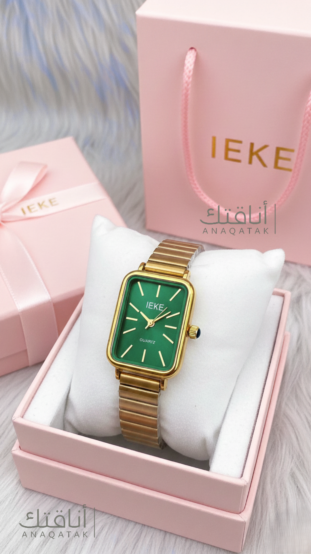 النسائية الفاخرة IEKE ساعة